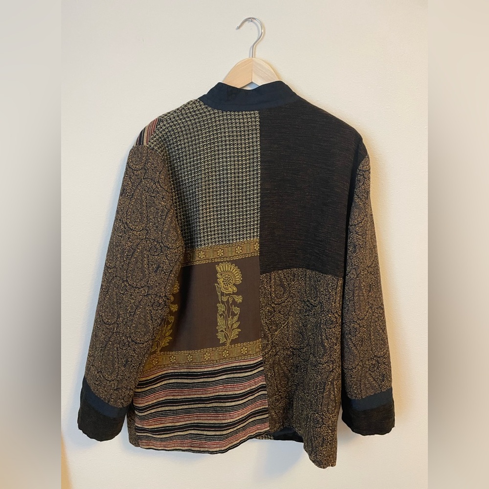 White Stag - Patchwork Eclectic Jacket - Size Xl … - image 5